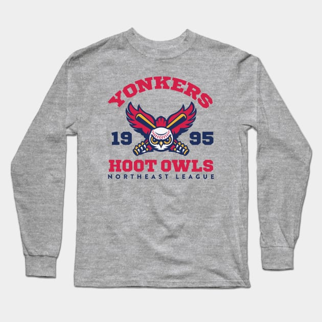 Yonkers Hoot Owls Long Sleeve T-Shirt by JP